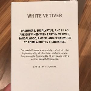 apotheke Accents - 2 Apotheke new in box white vetiver reed diffusers apotheke Accents - 2 Apotheke new in box white vetiver reed diffusers
